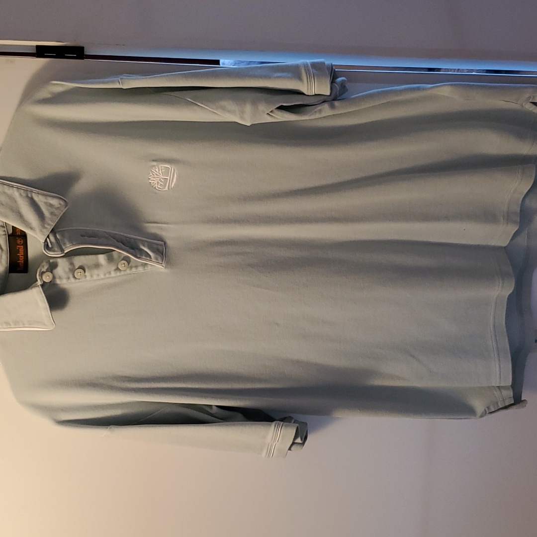 Light Green Timberland Polo Shirt